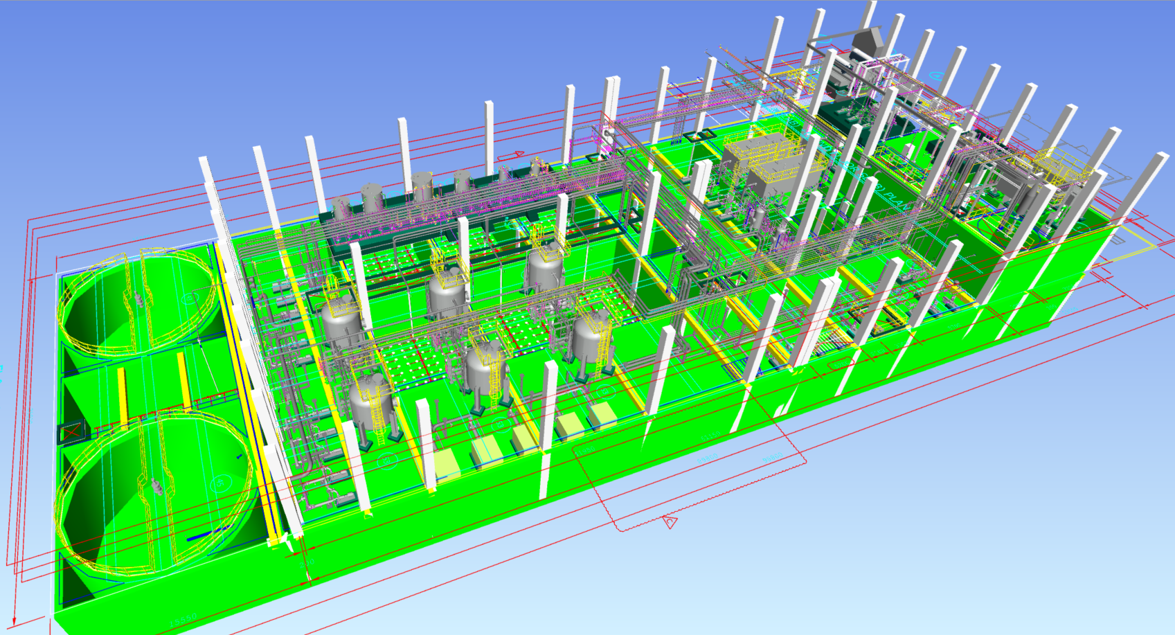 UGCC Wastewater Treatment 3D Model