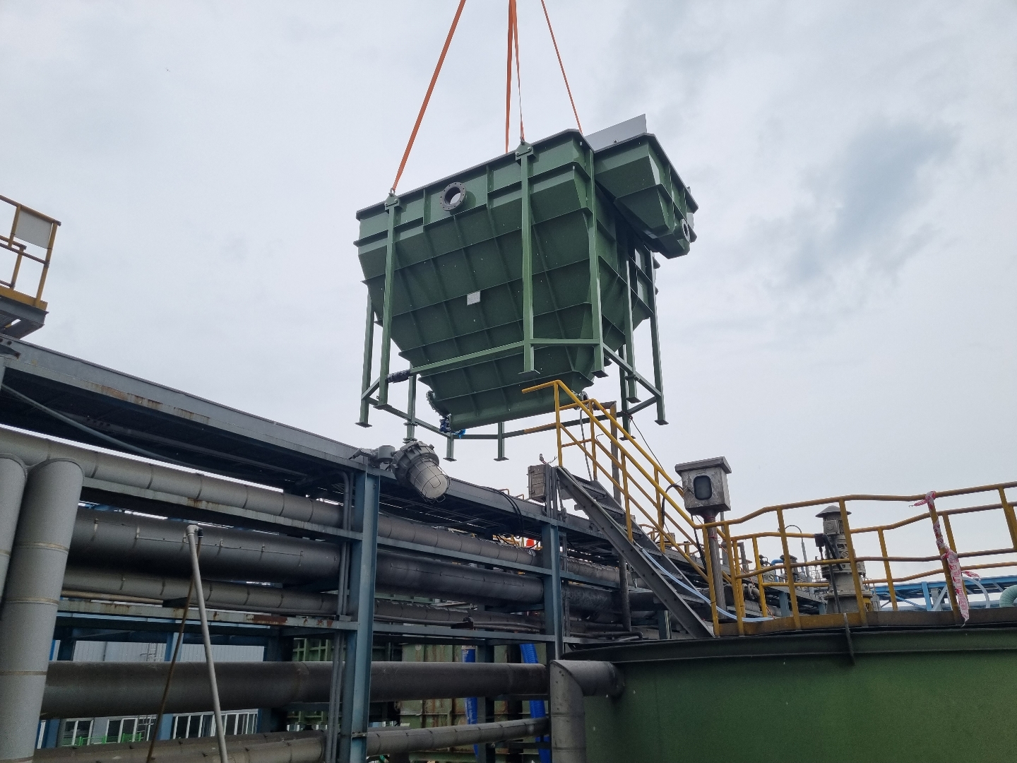 KCC Silicone Daejuk Plant WWT Suspended Solids Treatment System 사진 3