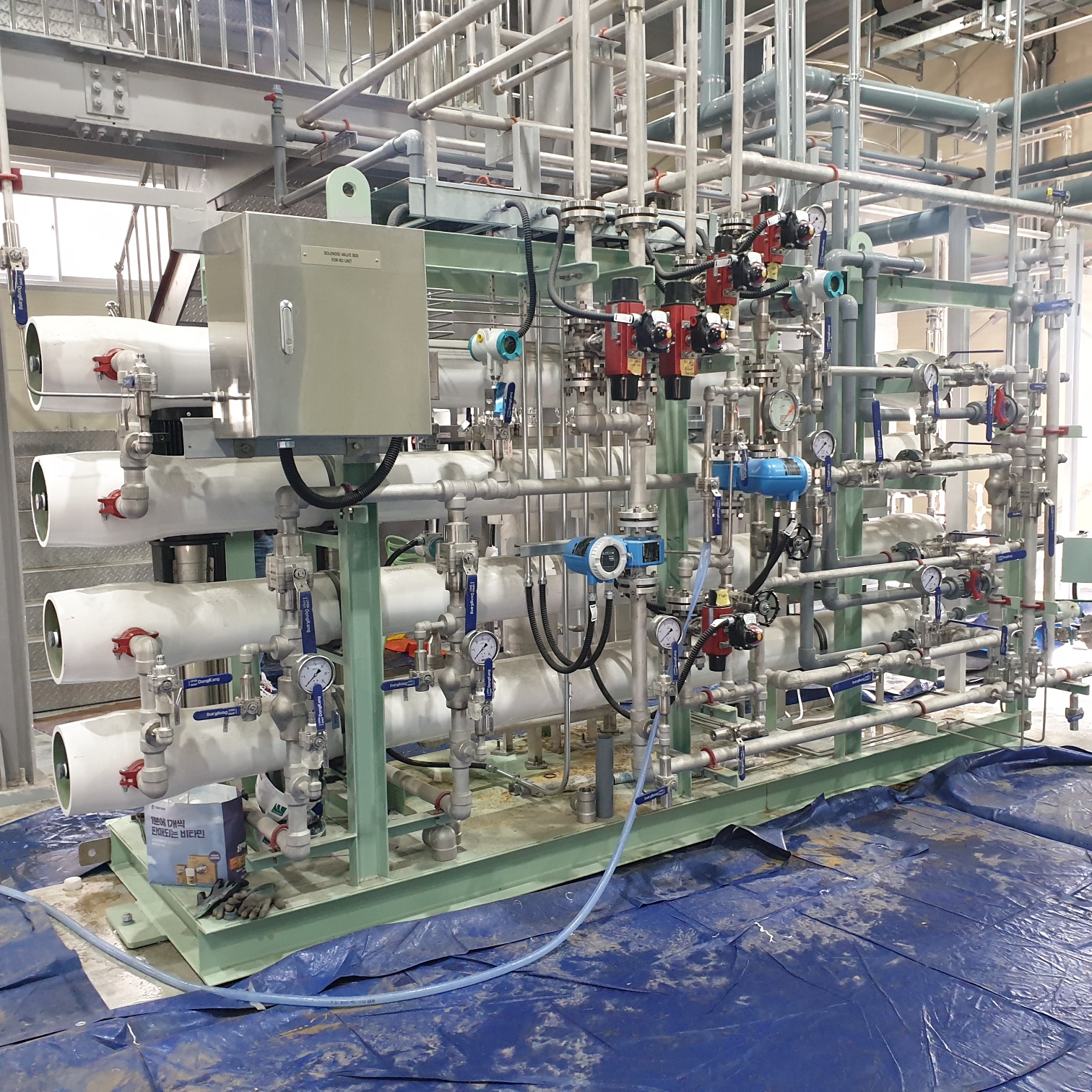 Chunbo Wastewater Treatment System – RO System & Piping Design 사진 3