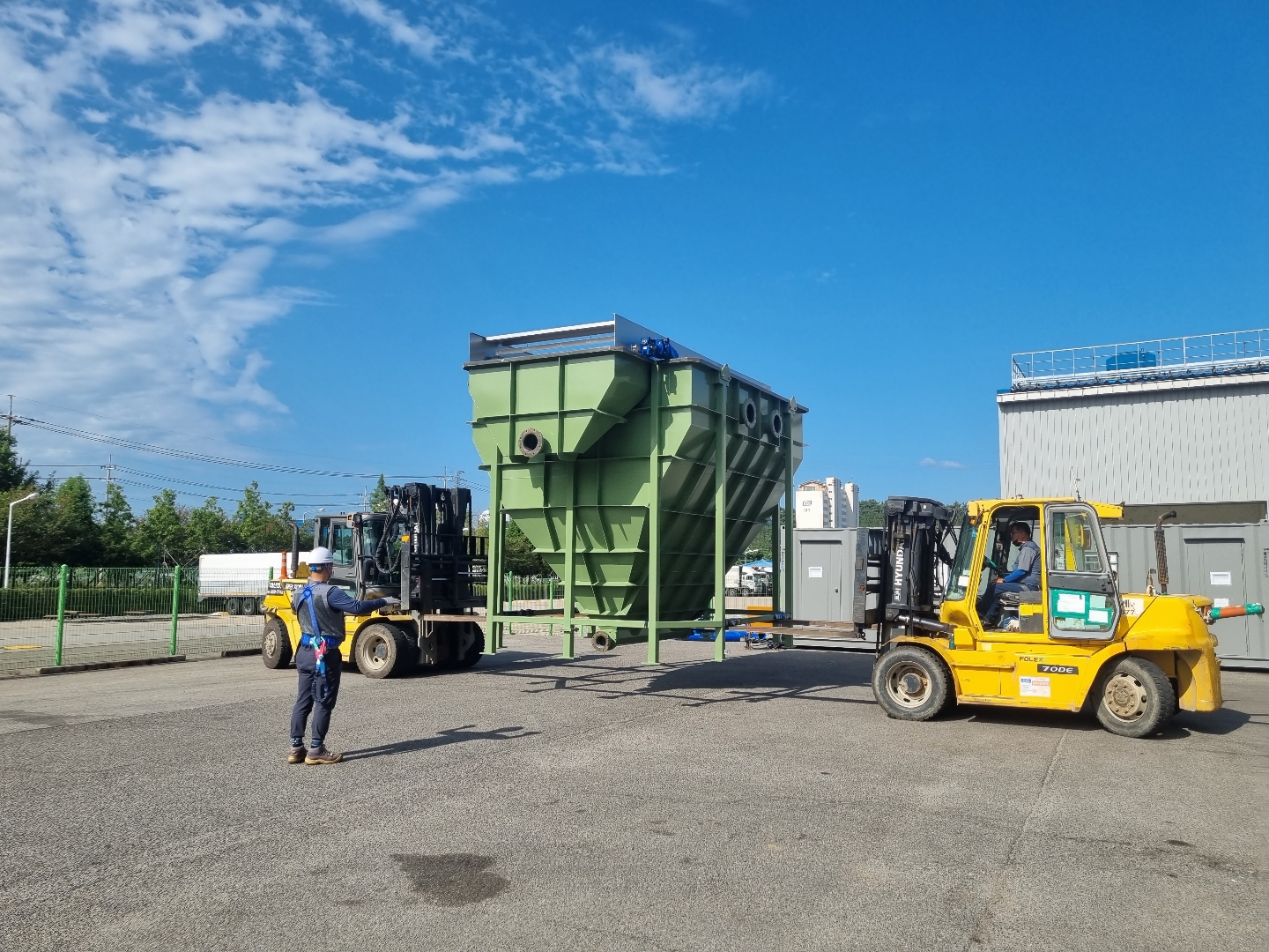 KCC Silicone Daejuk Plant WWT Suspended Solids Treatment System 사진 2