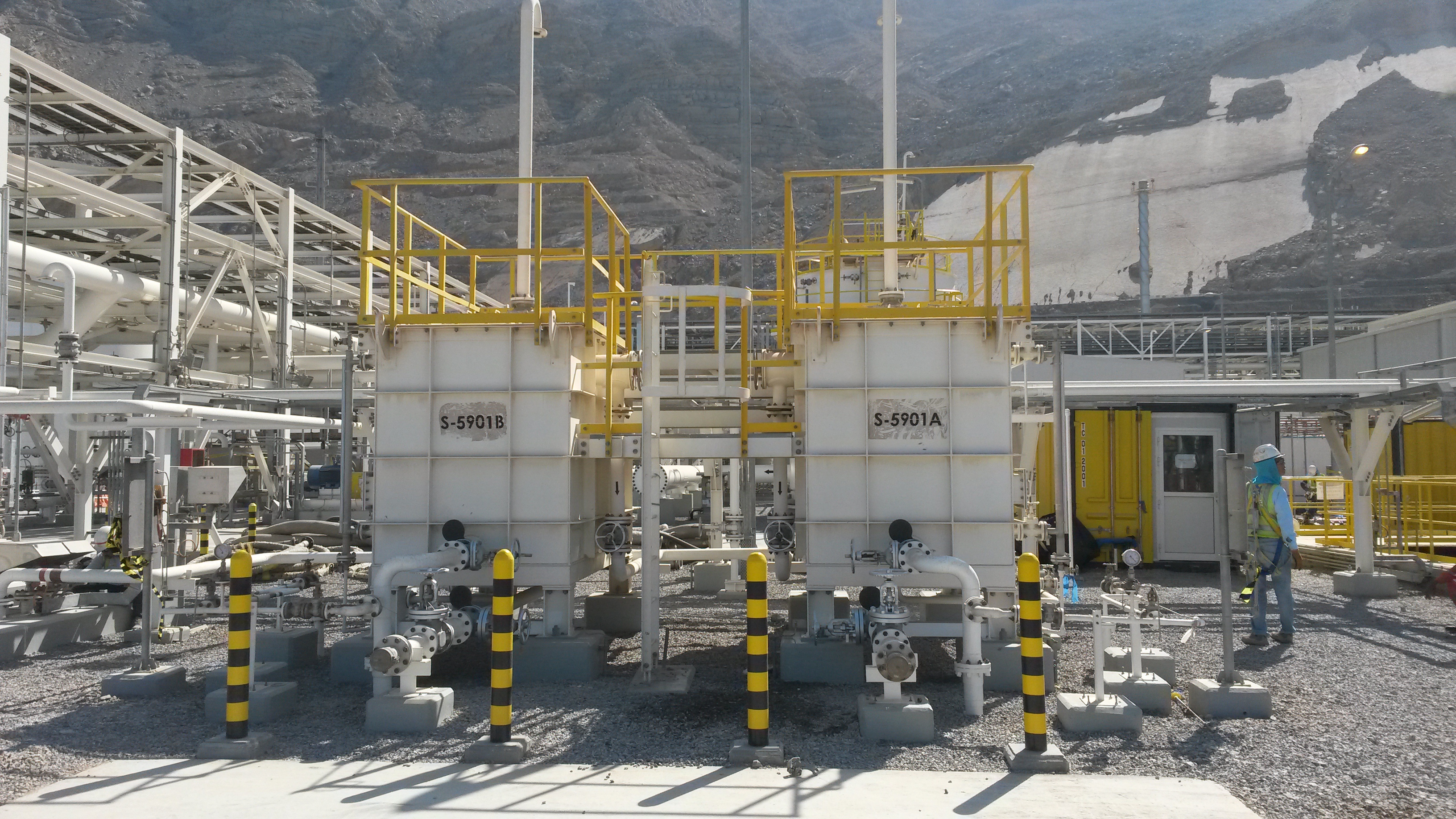 Oman Musandam GPP CPI Oil Separator 사진 2
